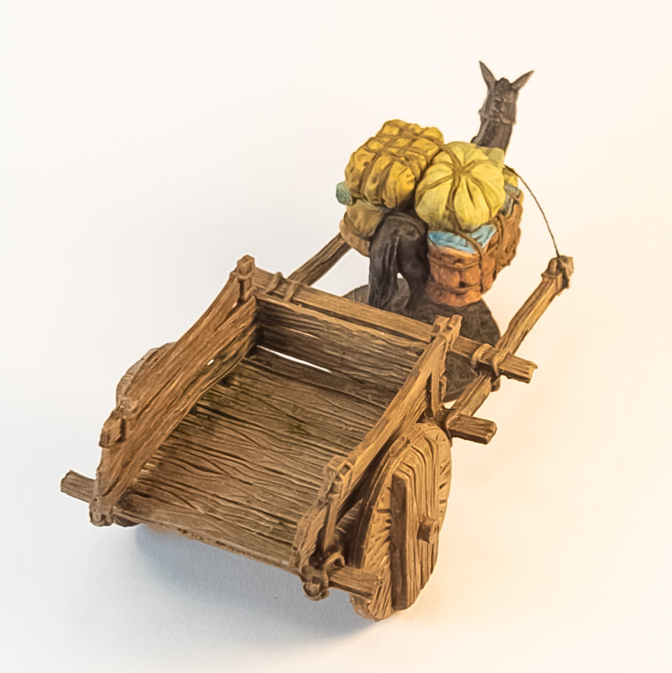 Pack Mule and Cart
