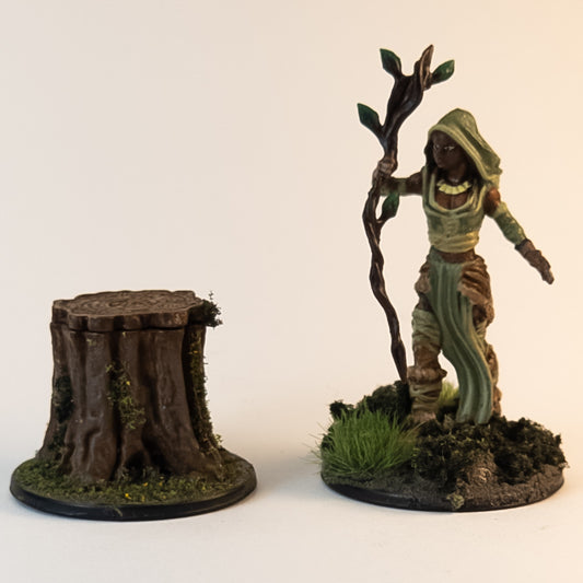 Secret Stash Tree Stump