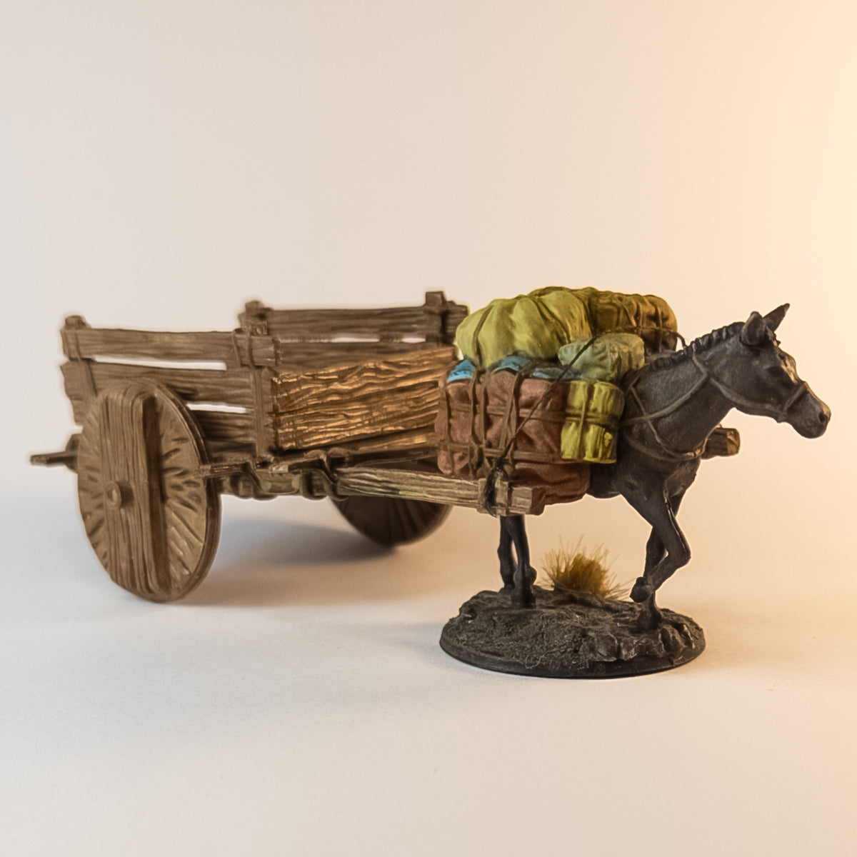 Pack Mule and Cart